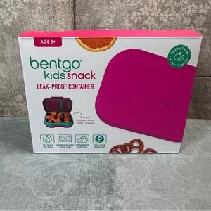 Bentgo | Kids Snack Leak-Proof Container | Fuschia / Teal